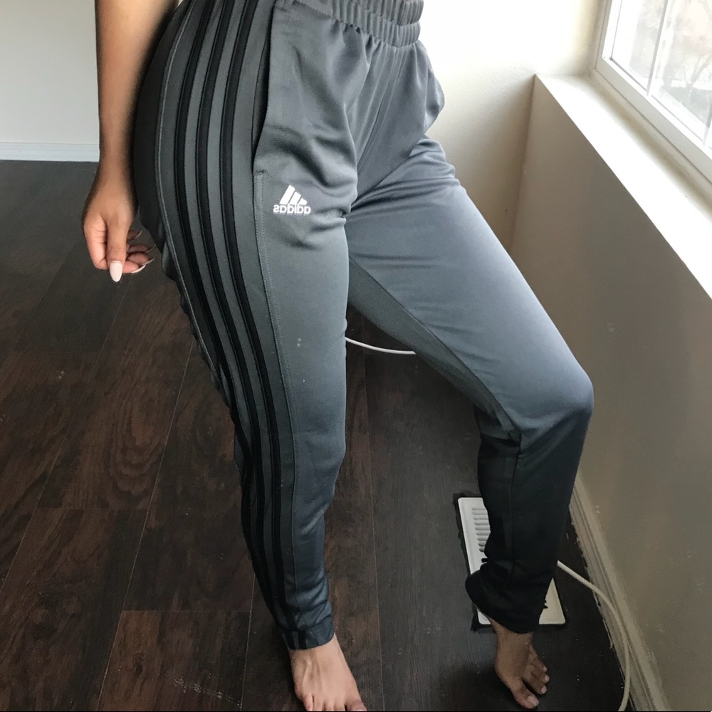 Charcoal adidas joggers - Picture 2 of 2